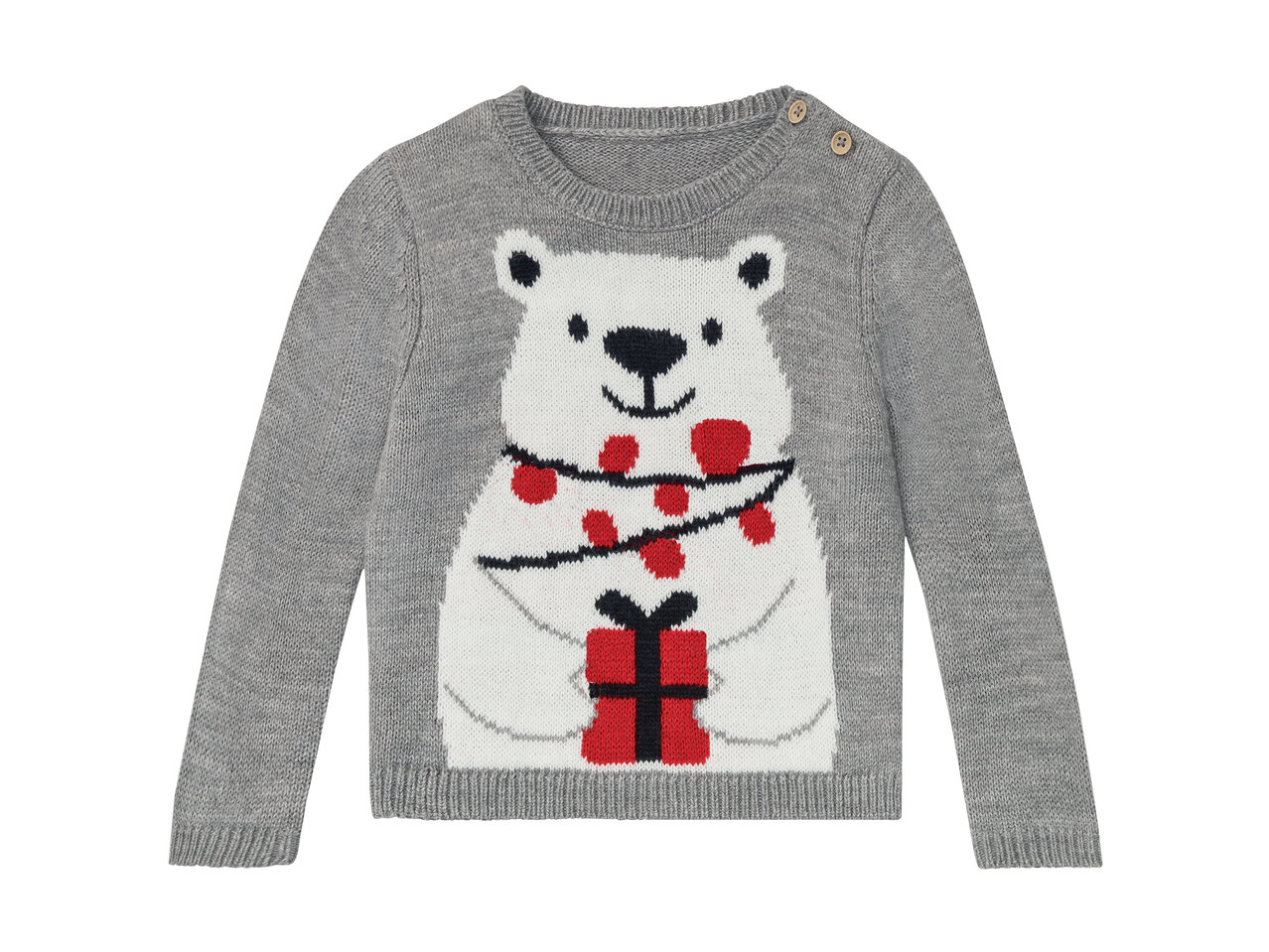 LUPILU® Sweter świąteczny z efektem świetlnym , cena 34,99 PLN 
LUPILU® Sweter ...