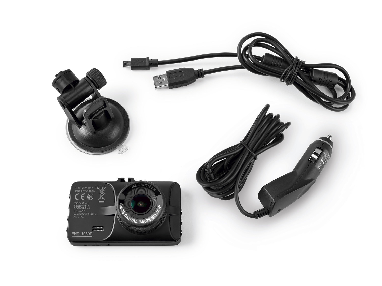Kamera samochodowa Car Recorder CR 3 B2 z wyświetlaczem 2,9˝ 3 lata gwarancji, ...