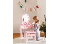 PLAYTIVE® Toaletka drewniana z dużym lustrem Playtive , cena ...