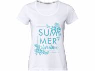 T-shirt damski Esmara, cena 12,99 PLN 
- 100% bawełny
- rozmiary: ...