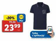 Koszulka męska polo Livergy, cena 29,99 PLN 
- 100% bawełny
- ...