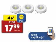 Lampki LED, 3 szt. Livarno, cena 21,99 PLN 
- baterie w zestawie
- ...