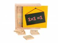 Zestaw drewnianych zabawek do nauki , cena 17,99 PLN za 1 opak. ...