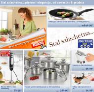 Gazetka LIDL od czwartku 8 grudnia 2011 - Wyposażenie kuchni - Stal szlachetna, piękno i elegancja