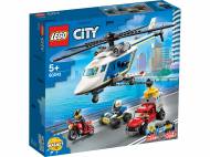 Klocki LEGO 60243 Lego, cena 99,00 PLN 
- Pościg helikopterem ...