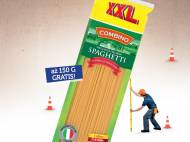 Spaghetti , cena 1,99 PLN za 600 g, 1kg=3,32 PLN. 
- Oryginalny, ...