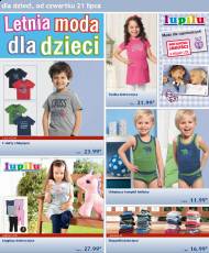 Gazetka Lidl Letnia moda dla dzieci, od czwartku 21 lipca 2011