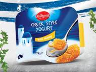 Jogurt grecki , cena 1,55 PLN za 150/175 g, 100g=1,03/0,89 PLN. ...