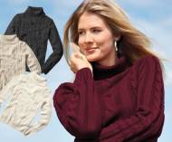 Golf damski, cena 49,99PLN
- przyjemny sweter z golfem na jesień ...