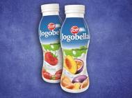 Jogobella Jogurt pitny , cena 1,59 PLN za 300 g, 1kg=5,30 PLN. ...