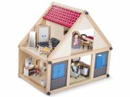 Drewniany domek dla lalek , cena 99,00 PLN 
- w zestawie: 31 ...