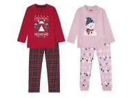 Moda Odzież dziecieca piżamy szlafroki dresy Lupilu Pepperts piżama bielizna kolekcja zimowa od 22 listopada 2021  LIDL gazetka oferta