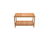 LIVARNO HOME® Ławka bambusowa z półką , cena 149 PLN 
LIVARNO ...
