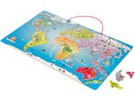 Magnetyczna zabawkowa mapa świata lub Europy , cena 79,9 PLN ...