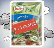 Knorr Sos sałatkowy , cena 2,49 PLN za 36 g/1 opak. 
- Różne ...