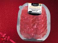 Włoska szynka wołowa Bresaola , cena 9,99 PLN za 80 g, 100g=12,49 ...