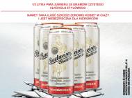 Budweiser - od 01.10 , cena 5,00 PLN za 5x500 ml, 1L=4,00 PLN. ...