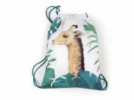Plecak w formie worka z motywem żyrafy, cena 5,99 PLN 
-  ze ...