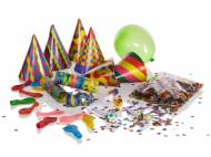 Balony, trąbki, serpentyny, czapki papierowe lub konfetti Melinera, ...