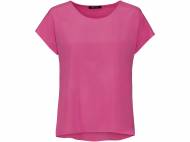 Bluzka , cena 22,99 PLN. Damska różowa bluzka z krótkim rękawkiem ...