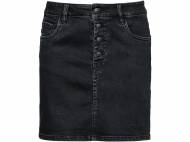 Modna spódnica jeansowa, o dopasowanym kroju, cena 34,99 PLN ...