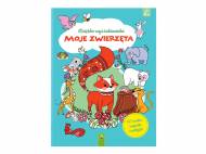 Książka kreatywna Moje zwierzęta, cena 14,99 PLN za 1 szt. ...