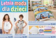 Letnia moda dla dzieci z gazetki Lidl