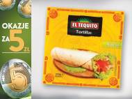 El Tequito tortilla naturalna, 6x25cm , cena 5,00 PLN za 370 ...