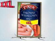 Pikok Parówki wieprzowe , cena 9,00 PLN za 920 g/1 opak., 1 ...