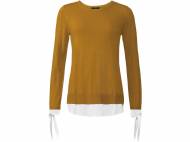 Sweter z koszulowym brzegiem Esmara, cena 34,99 PLN 
- wiązanie ...