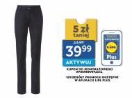 Spodnie chino Livergy, cena 44,99 PLN 
- 98% bawełny, 2% elastanu ...
