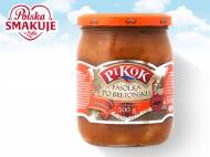 Pikok Fasolka z kiełbasą w sosie pomidorowym , cena 2,00 PLN ...