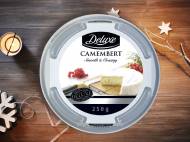 Ser Camembert , cena 7,00 PLN za 250 g/1 opak., 100 g=3,20 PLN.