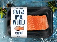 Świeża Ryba Filet z łososia , cena 4,00 PLN za 100 g