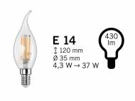 Żarówka filamentowa LED Livarno, cena 7,99 PLN 
- połączenie ...