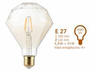 Żarówka filamentowa LED Livarno, cena 19,99 PLN 
- temperatura ...
