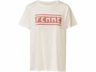 T-shirt damski Esmara, cena 19,99 PLN 
- 95% lyocellu (TENCEL&reg;), ...