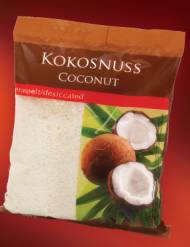 Wiórki kokosowe , cena 2,89 PLN za 200 g 
- do efektownych ...
