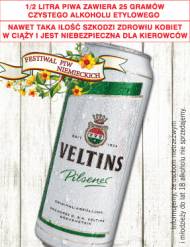 Piwo Veltins , cena 1,99 PLN za 500 ml / 1 opak. 
- Informujemy, ...