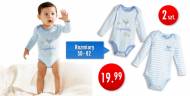 Body niemowlęce 2 szt. , cena 19,99 PLN za 2 szt. 
- cena za ...