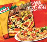 Pizza Chorizo , cena 4,99 PLN za 350 g 
- Pizza z pomidorami, ...
