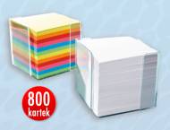 Karteczki do notatek , cena 7,99 PLN za 1 opak. 
-  800 kartek