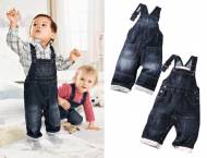 Spodnie niemowlęce Lupilu, cena 29,99 PLN za 1 para 
- z regulowanymi ...