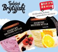 Jogurt w stylu brytyjskim , cena 1,59 PLN za 150 g/1 opak. 
- ...