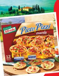 Pizza Picco Pizzi , cena 7,77 PLN za 360 g/1 opak. 
- 12 małych ...