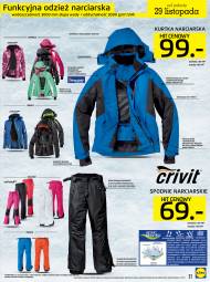 Funkcyjna odzież narciarska: kurtka narciarska i spodnie narciarskie.