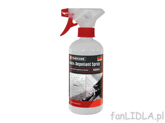 Spray przeciw parowaniu lub hydrofobowy 400 ml , cena 24,99 PLN