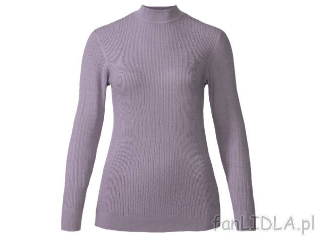 esmara® Sweter damski z wiskozą , cena 19,5 PLN 
esmara® Sweter damski z wiskozą ...