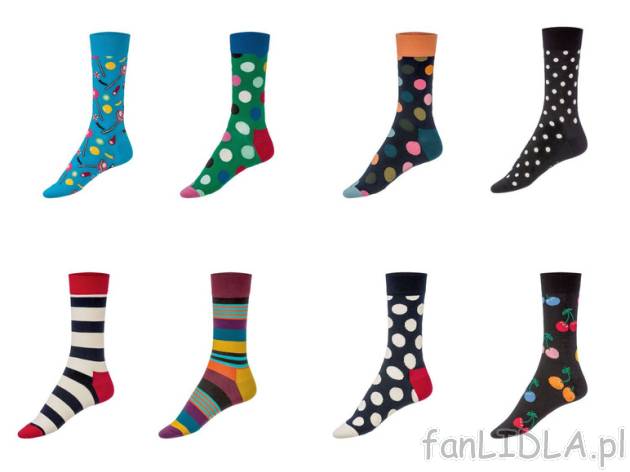 Happy Socks Skarpetki damskie, 1 para Happy socks, cena 19,99 PLN 
 &lt;b&gt;Opis ...