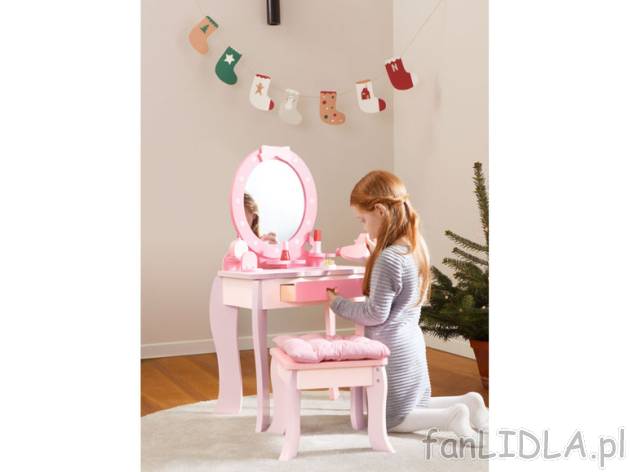 PLAYTIVE® Toaletka drewniana z dużym lustrem Playtive    , cena 229 PLN